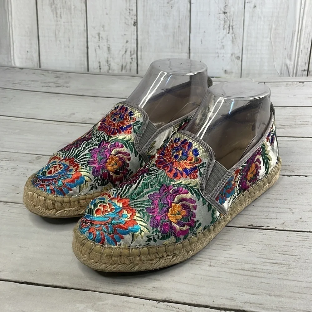 Fabiolas Embroidered Espadrilles Made in Spain